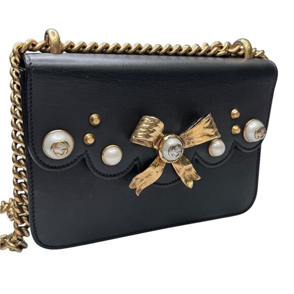 Gucci Peony Small Chain Shoulder Bag - Picture 2 of 12